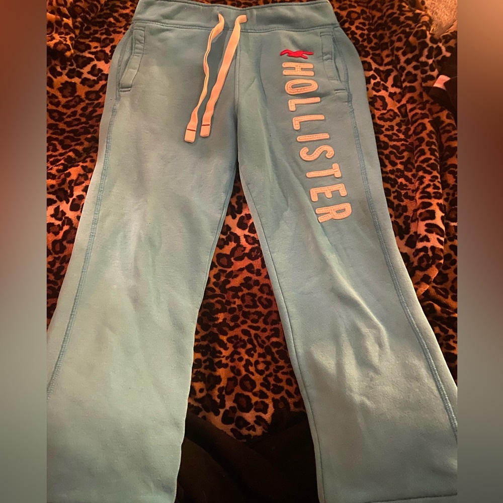 Vntg Y2K Hollister Bright blue sweatpants